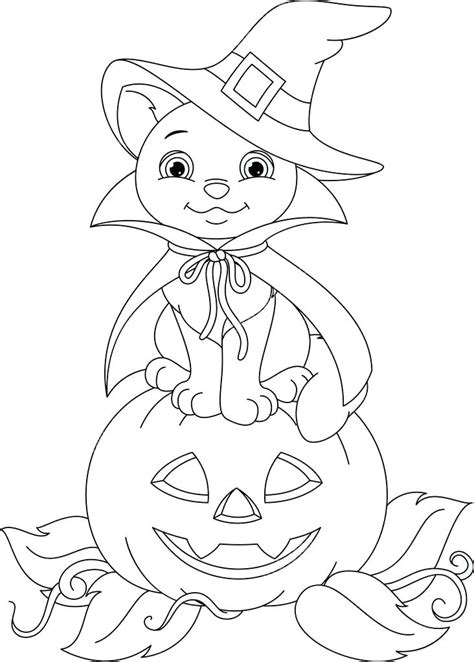 pete  cat halloween coloring pages  coloring page