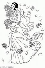 Princesas Colorear Ninyas Parapintarycolorear sketch template