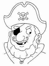 Coloring Pages Eye Patch Pirates Pirate sketch template