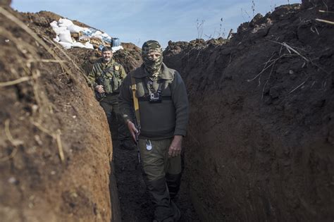 ukraines frozen front trench warfare   somme