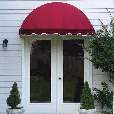 dome style canvas awning  doors  windows  easyawn