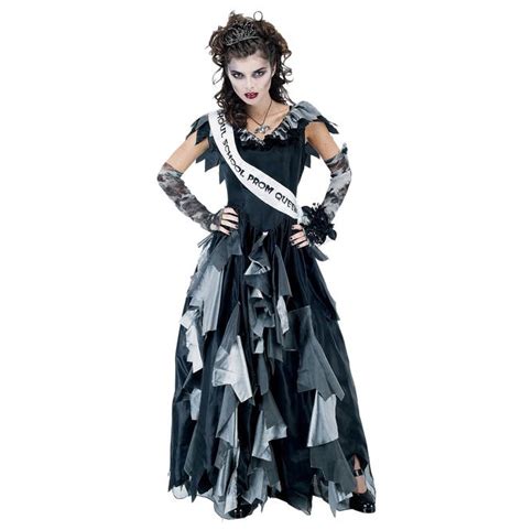 zombie prom queen womens costume   zombie prom queen costume zombie halloween costumes