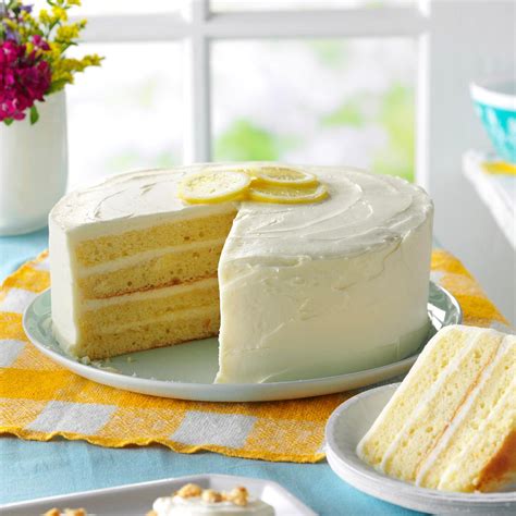 lemon layer cake recipe taste of home