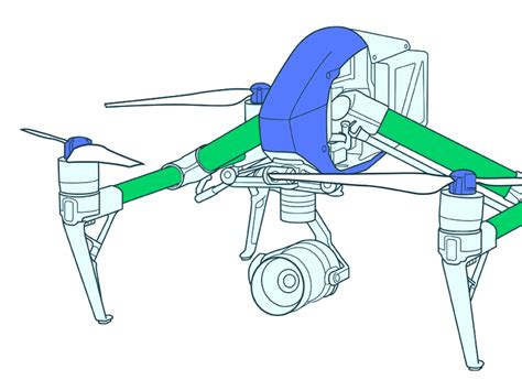 dji inspire drone vector illustration  seth taylor  dribbble