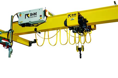 hoosier crane rm  ton overhead crane kit  electric wire rope hoist
