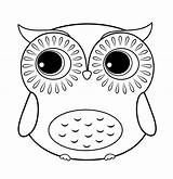 Owl Coloring Pages Cute Printable Book Easy K5 Owls Animal Worksheets Printables Coloringhome Drawings Baby Cartoon Sheets Books Bird sketch template
