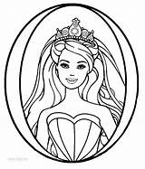 Barbie Coloring Princess Pages Printable Print Face Kids Printables Drawing Head Template Tiara Color Cool2bkids Bestcoloringpagesforkids Getdrawings Getcolorings Mermaid Da sketch template