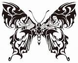 Tribal Butterfly Drawings Butterflies Designs Clipart Cliparts Drawing Clip Line Library Beautiful Collection Clipartbest Favorites Add sketch template