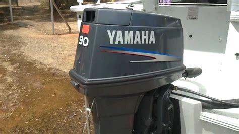 yamaha  hp  stroke boat motor youtube