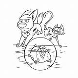 Bolt Coloring Pages sketch template