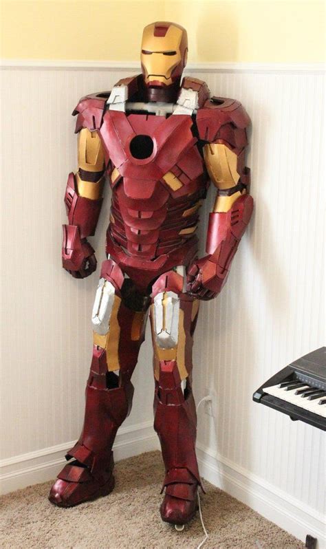 cardboard iron man suits   impressive arte della