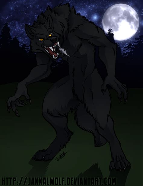 lsc rem  werewolf  jakkalwolf  deviantart anime wolf werewolf werewolf art