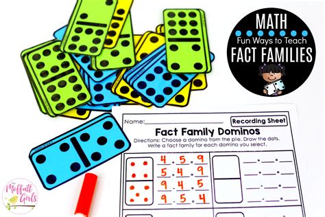 fact family dominos