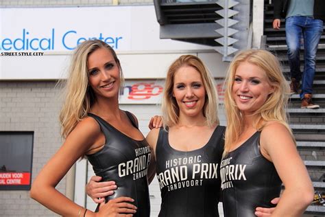street style grid girls historic grand prix zandvoort