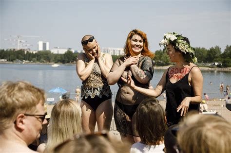 Finland’s First Topless Flashmob