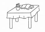 Dibujar Sobre Silla Cuaderno Imagui Tarea Muebles Comida Infantiles Pretende Compartan Niñas Disfrute Motivo Table2 Siluetas sketch template