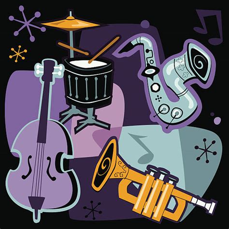 royalty free jazz band cartoons clip art vector images and illustrations