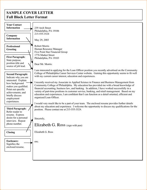 unique block style business letter template store cv format