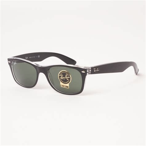 ray ban original wayfarer sunglasses matte black 0rb2132 6052