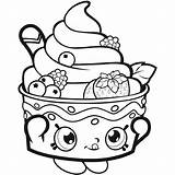 Shopkins Coloring Book Pages Printable Print Kids Ice Cream Sheets Funny Sweet Adults Season Books Värityskuvat Via Info Lagret Fra sketch template