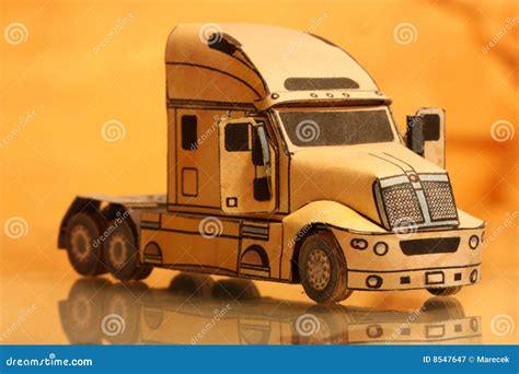 paper model stock image image  game truck paper simulation