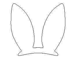 animal patterns  crafts stencils   page  bunny