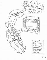 Coloring Lego Movie Emmet Productions Couch Ad Till Emmett Sheets Deviantart Pages Fan Template sketch template