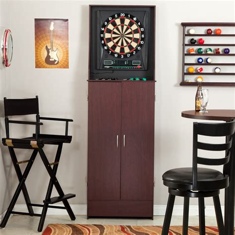 halex electronic dart board  parlor cabinet  athayneedle find