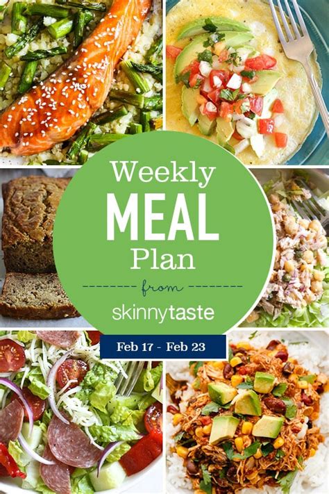 day flexible weight loss meal plan including breakfast lunch  dinner