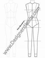 Dress Sketch Designersnexus Sketching Proportion Adobe Croquis Proportions Designers Croqui sketch template