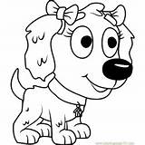 Puppies Pound Coloring Pages Pea Sweet Coloringpages101 sketch template