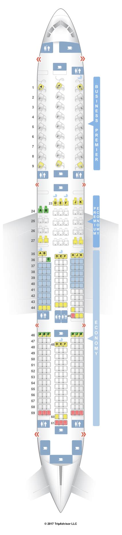 Seatguru Seat Map Air New Zealand Boeing 787 9 V2 789