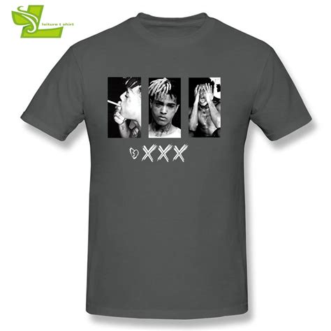 Xxxtentacion T Shirt Mens Short Sleeve 100 Cotton Personalized Tee
