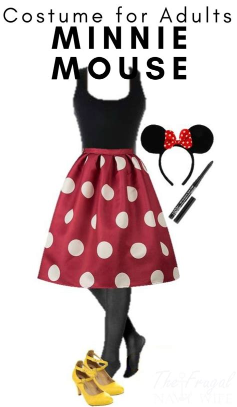 Minnie Mouse Halloween Costume For Adults The Frugal