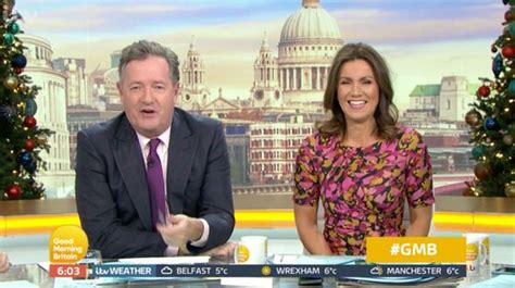 Susanna Reid Good Morning Britain Host In ‘extreme Pain’ As She