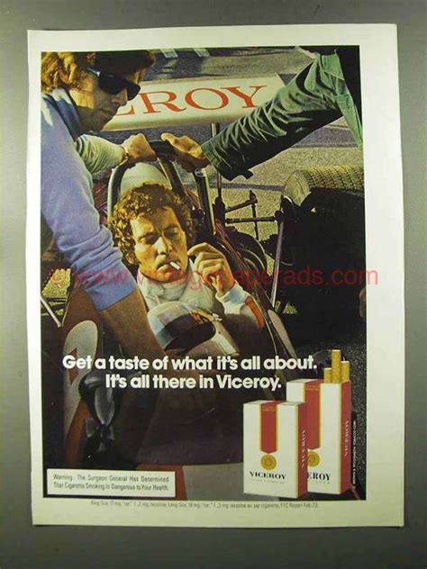 1973 Viceroy Cigarettes Ad Taste What It S All About
