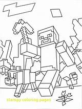 Stampy Coloring Minecraft Pages Getcolorings sketch template