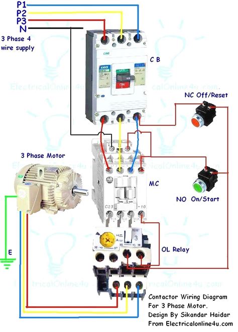 iec motor starter wiring diagram  faceitsaloncom