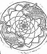 Coloring Mandala Fish Pages Downloadable Color Holiday Filminspector Enclosed Whatever Likely Pleases Areas Eyes Eye Please Just Will sketch template