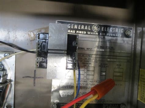 older ge furnace mod luam   find  wiring diagram   deliniate