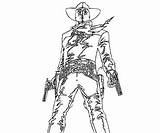 Ranger Lone Coloring Printable Random sketch template
