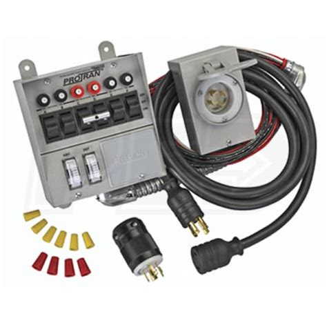 reliance controls crk power transfer switch kit  portable generators  circuit
