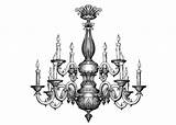 Chandelier Drawing Victorian Illustration Antique Sketch Stevennoble Candle Line Chandeliers Drawings Paintingvalley Illustrations Silver Size G2 Th Google sketch template