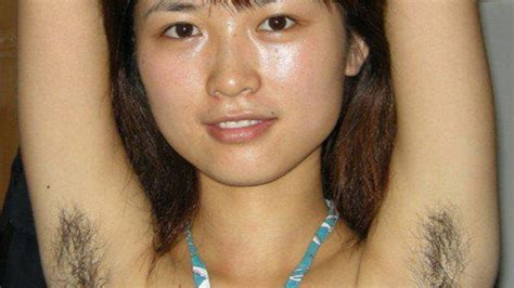 Hairy chinese ladies