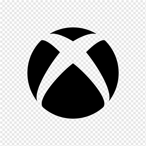 preto xbox  logotipo xbox  xbox eletronicos monocromatico videogame png pngwing