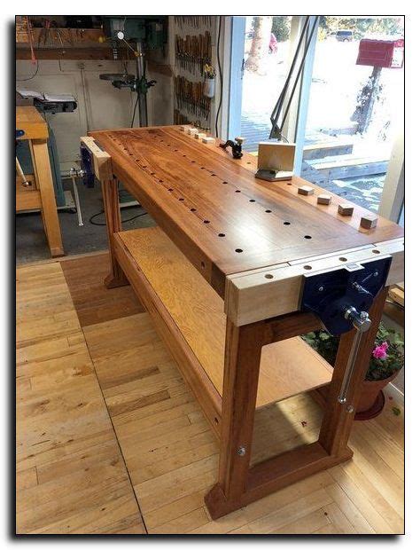 pin  woodworking bench