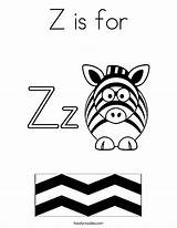 Coloring Pages Zig Zag Zigzag Template Twistynoodle Change sketch template