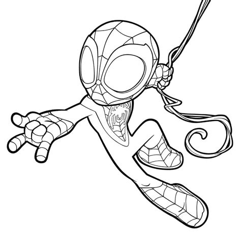 spidey   amazing friends coloring pages coloring friends friend