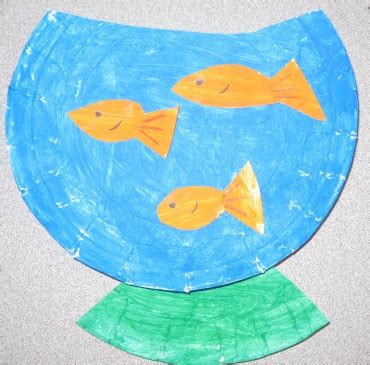crafty critterz paper plate fish bowl wkn webkinz newz
