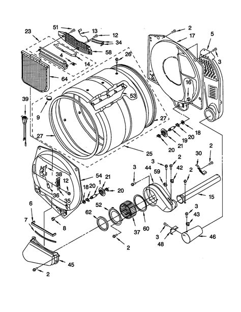 kenmore electric dryer wiring diagram